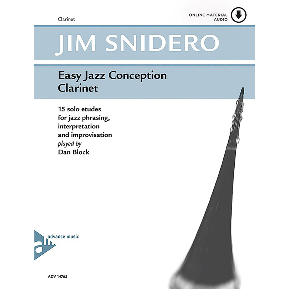 Easy Jazz Conception Clarinet Book