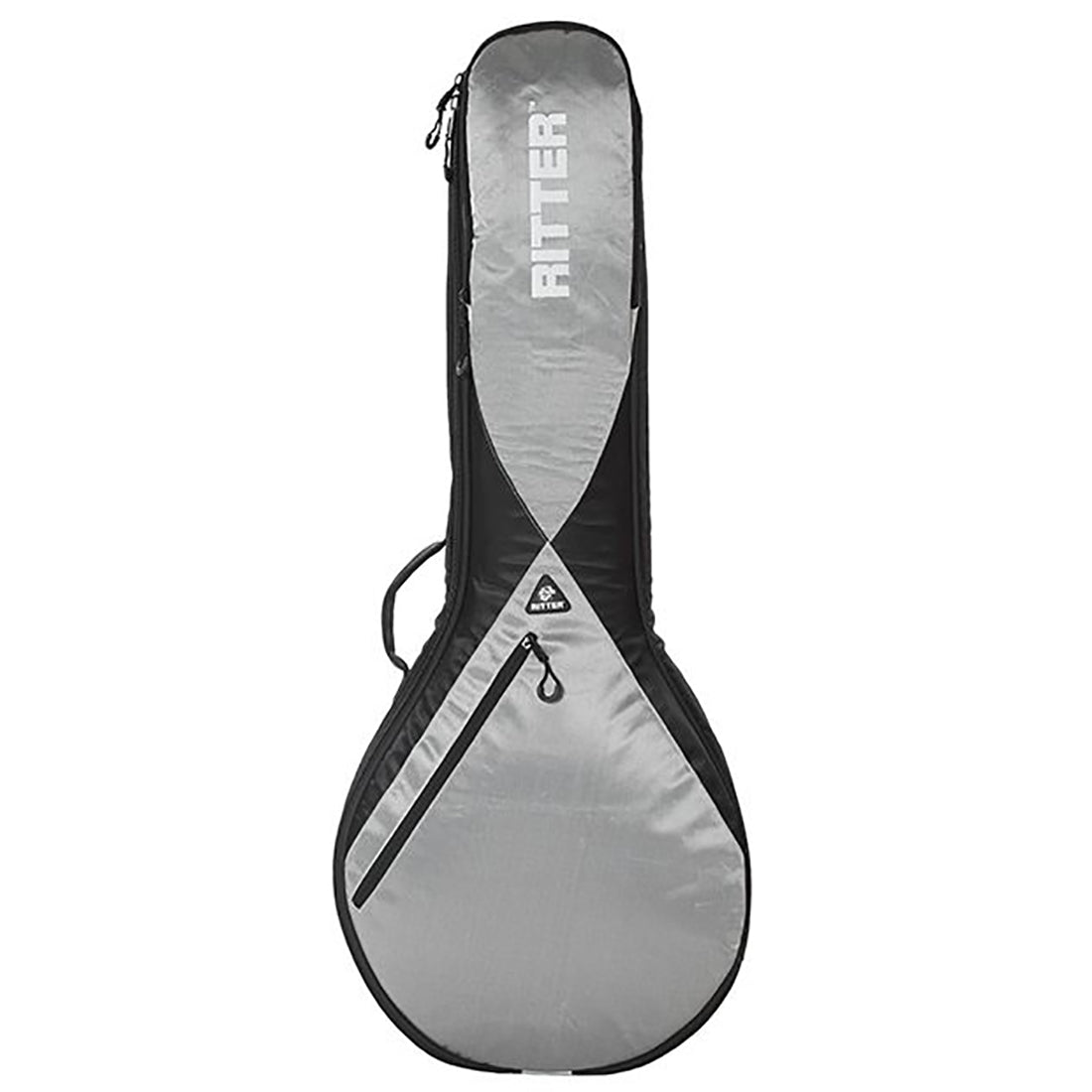 Borsa per banjo Ritter RGP5-BJ/BSG nera-grigio argento