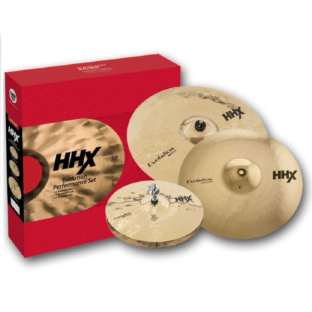 Sabian 15005XEBP HHX EVO Cymbal Promotional Box Set 14in HiHats