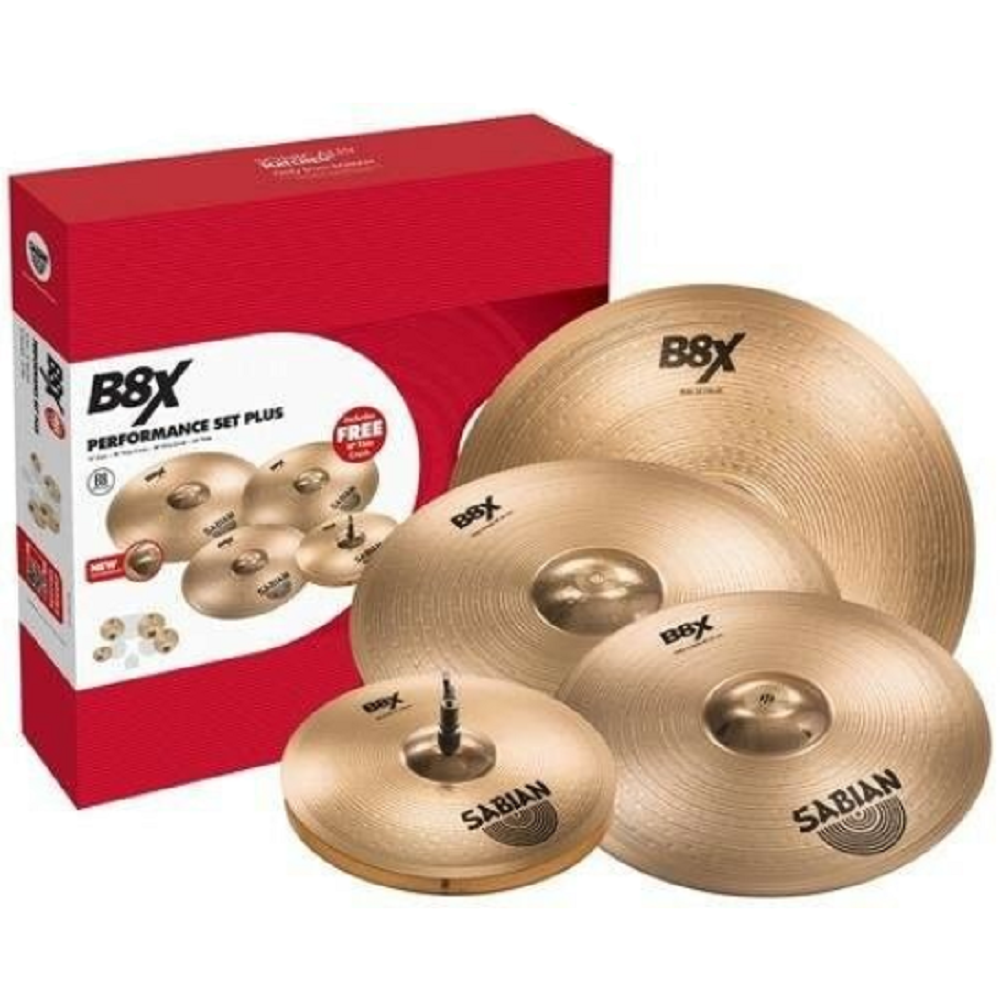 Sabian B8X Performance Cymbal Box Set 14in HiHats