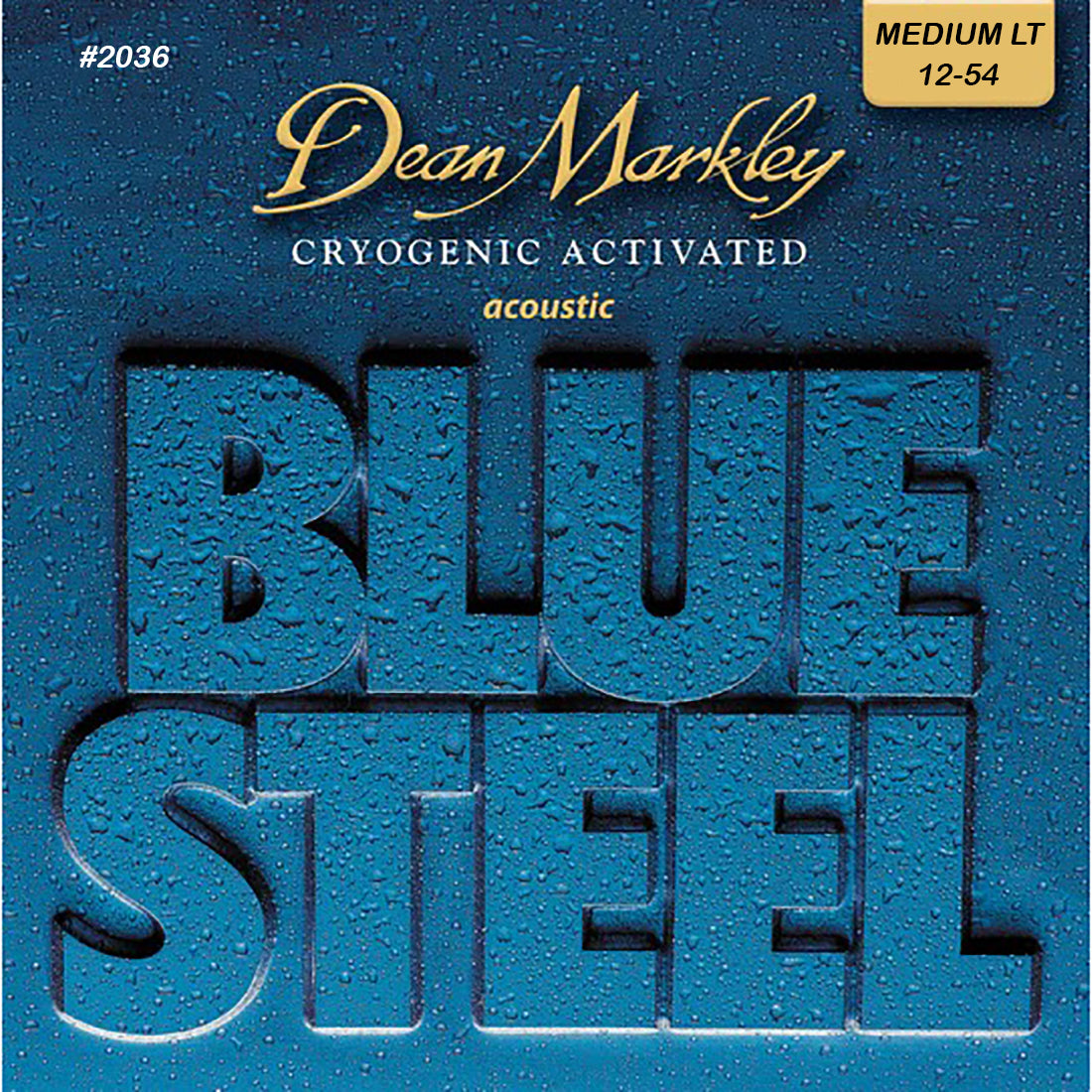 Dean Markley Blue Steel Medium Light Acoustic Strings 12-54