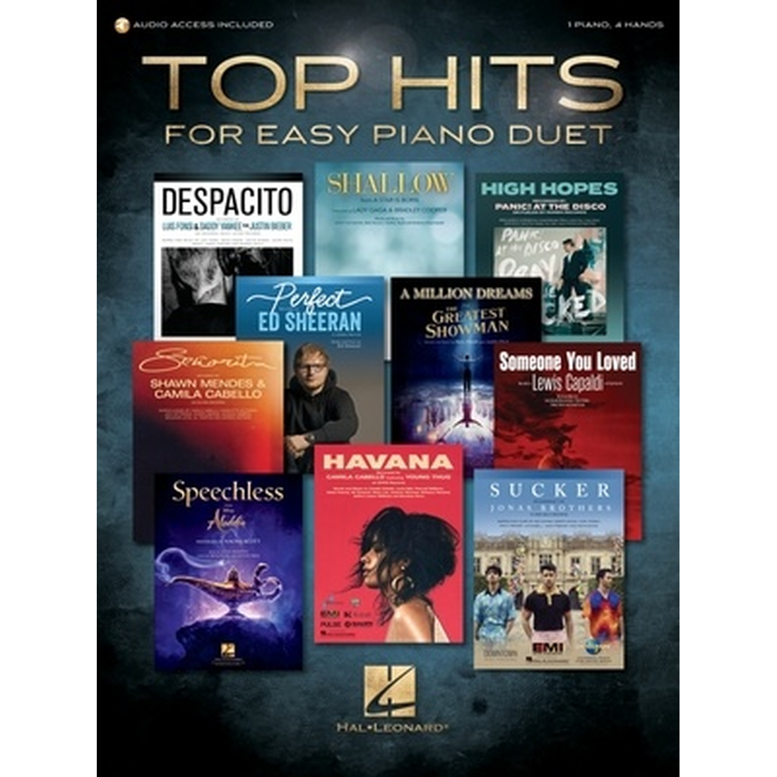 Top Hits for Easy Piano Duet