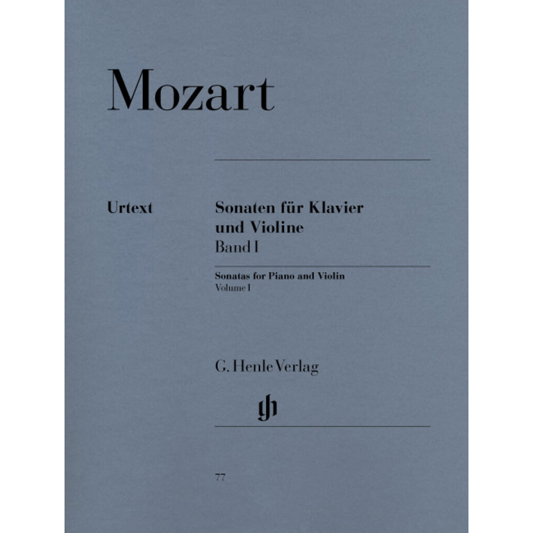 Mozart Sonata PianoViolin Band 1 Book