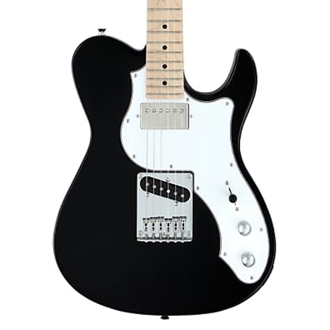 FGN BIL-MH-BK Boundary ILIAD Chitarra elettrica nera con custodia inclusa*