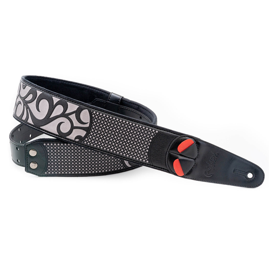 Right On Straps MOJO Nashville Black Guitar Strap