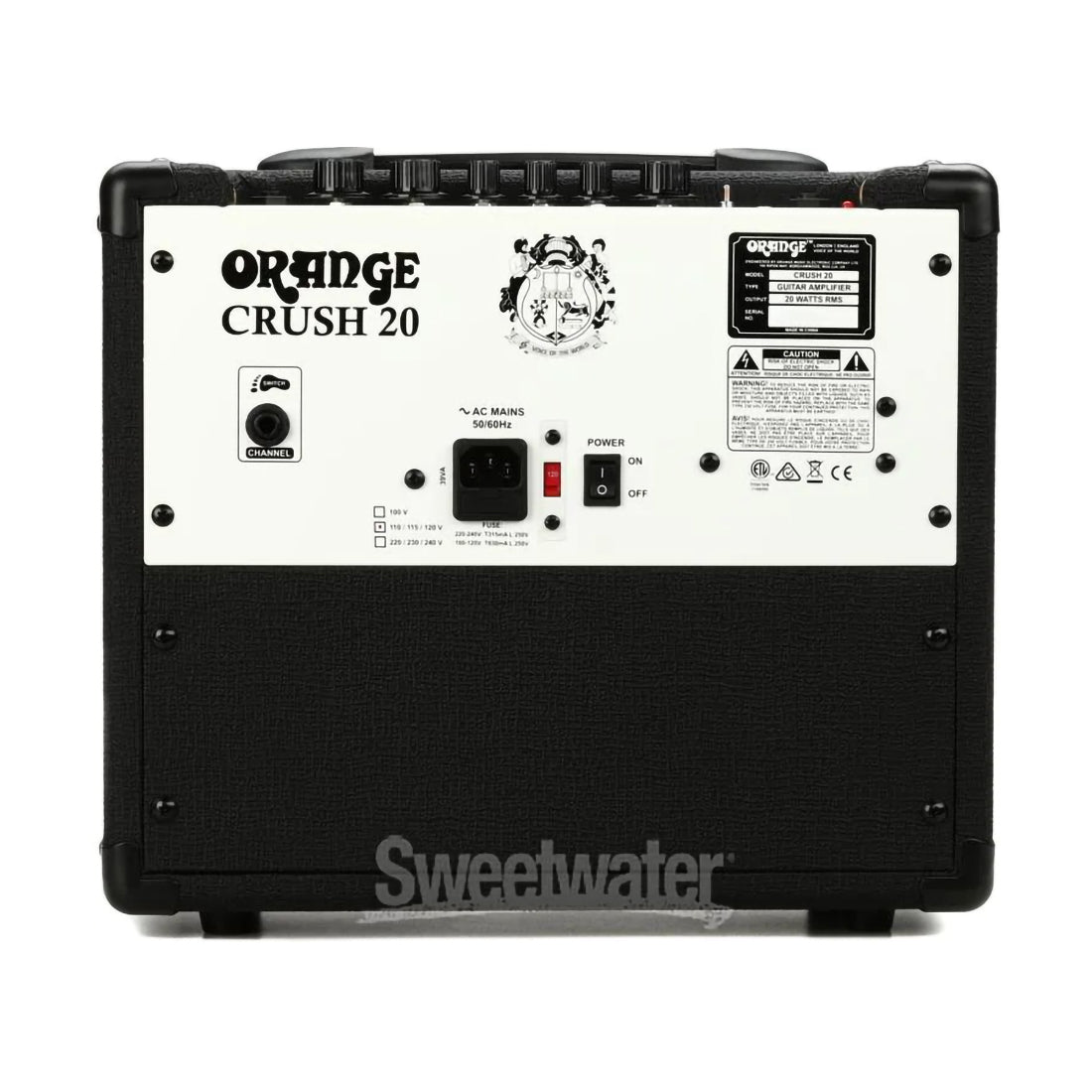 Orange Crush 20 Guitar Combo Amp - Black