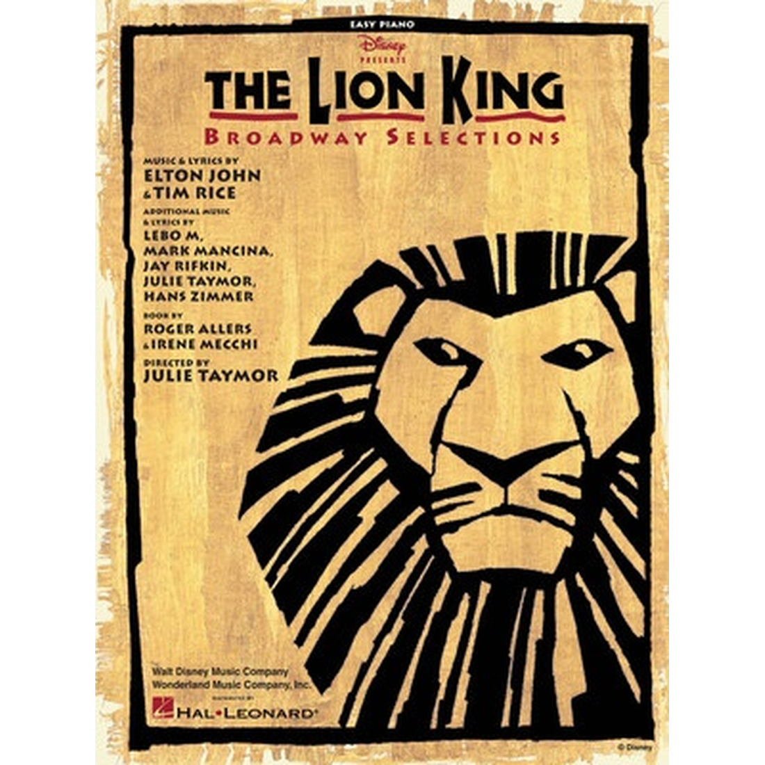 The Lion King - Broadway Selections