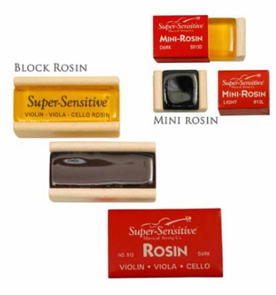 Super-Sensitive 912 Dark Rosin for Violin