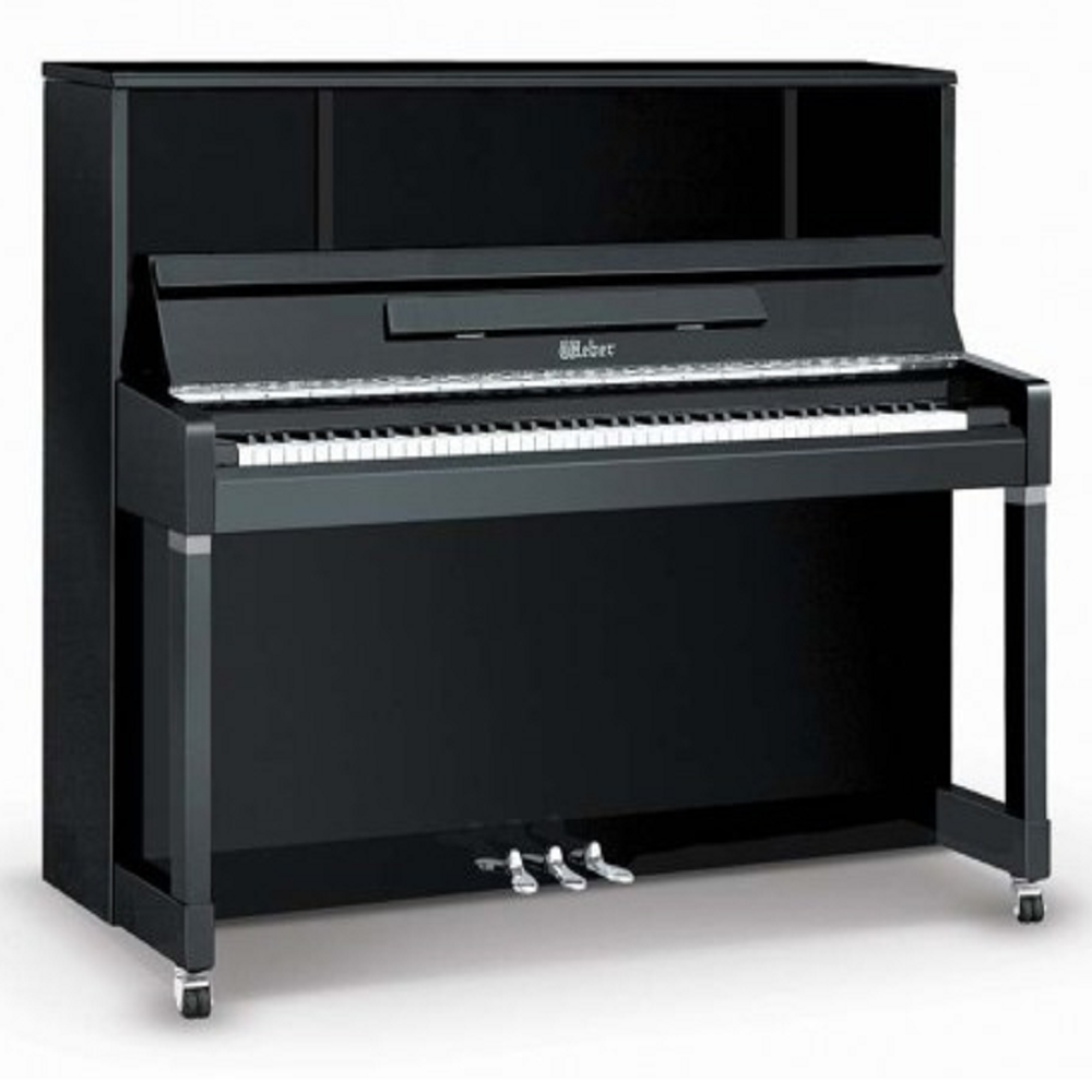 Weber W121 Black Upright Piano