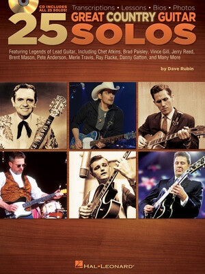 25 Great Country Guitar Solos