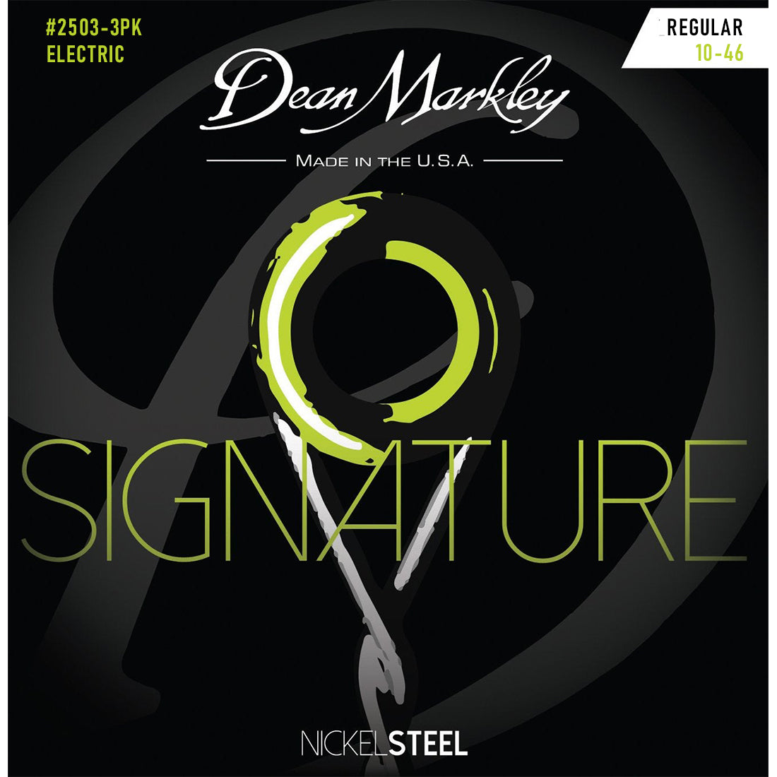 Dean Markley Regular 10-46 3 Pack Signature Series Electric Guitar Strings