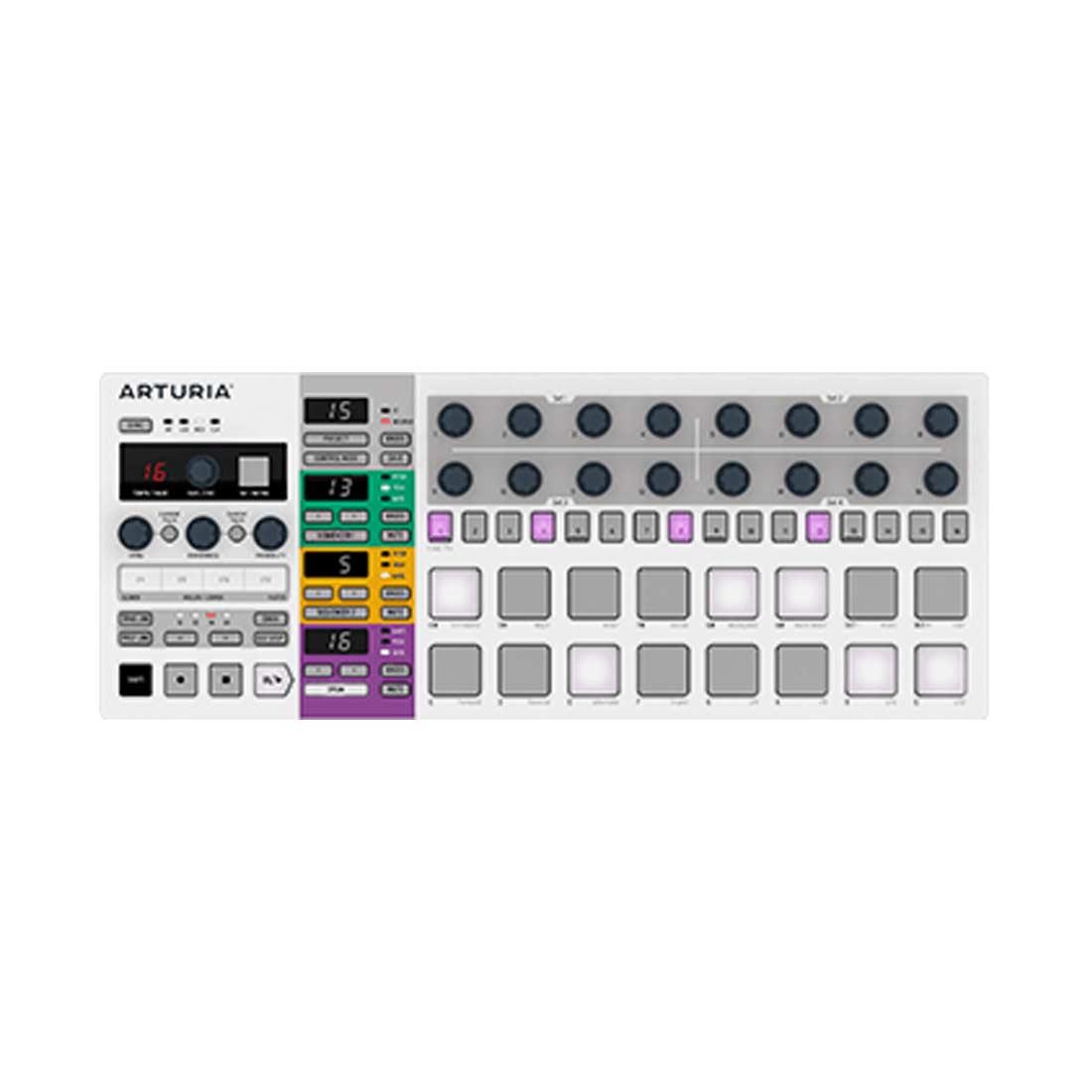 Arturia AR-BEATSTPRO Beatstep Pro Controller MIDI con CV 