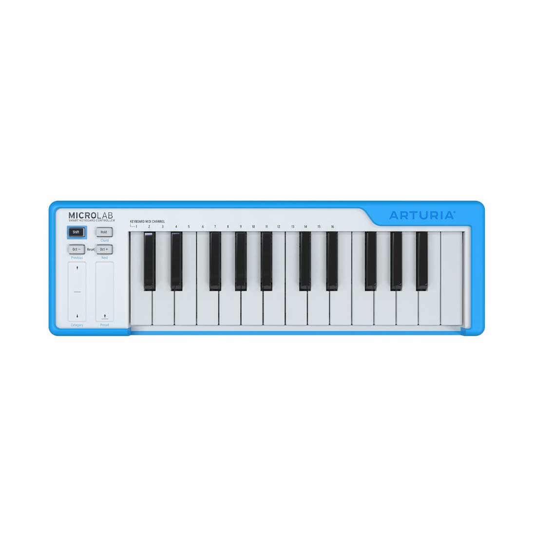 Arturia AR-MICROLABBL Microlab 25 Minikey Midi Controller Blu 