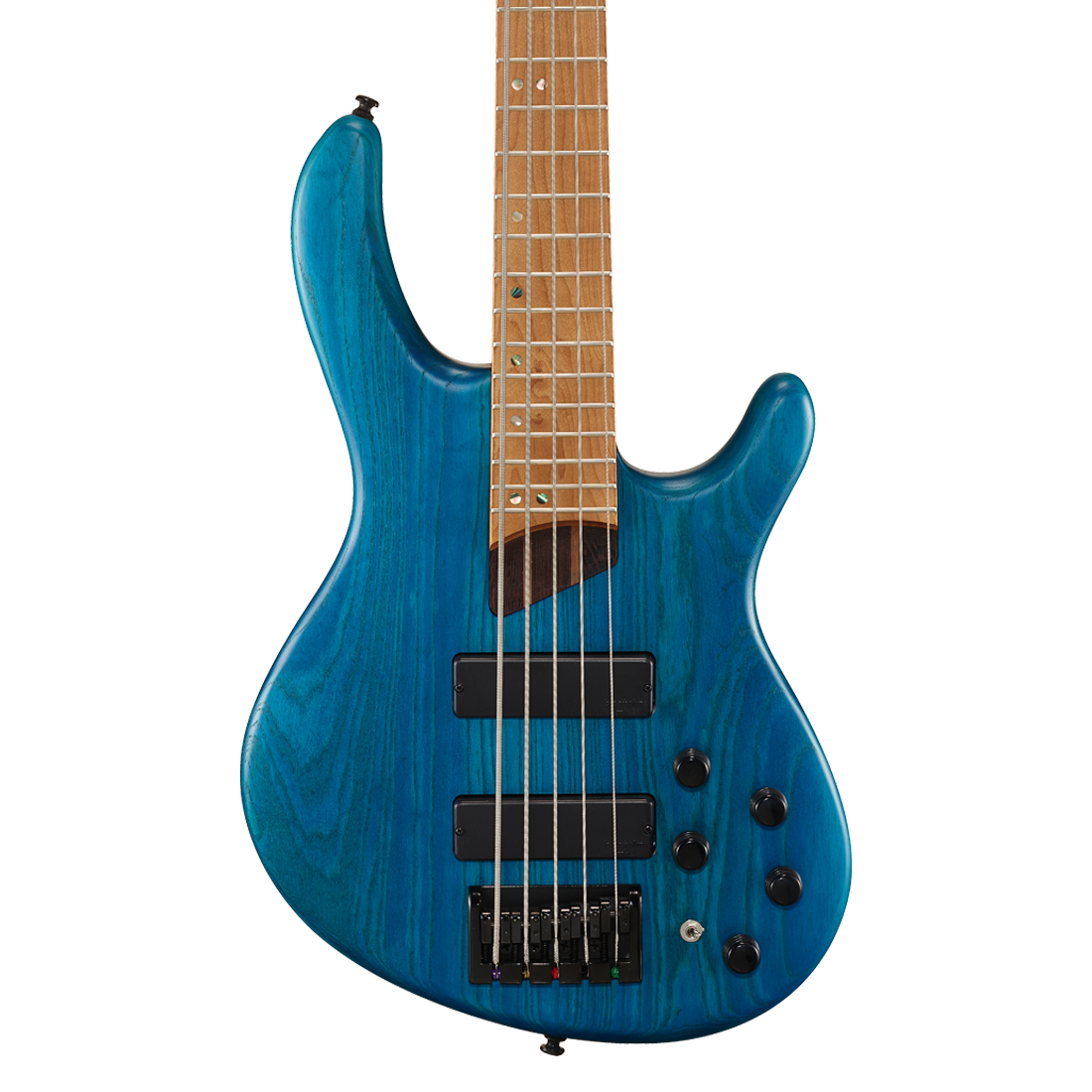 Cort B5 Plus AS OPN Aqua Blue 5 String Bass Guitar