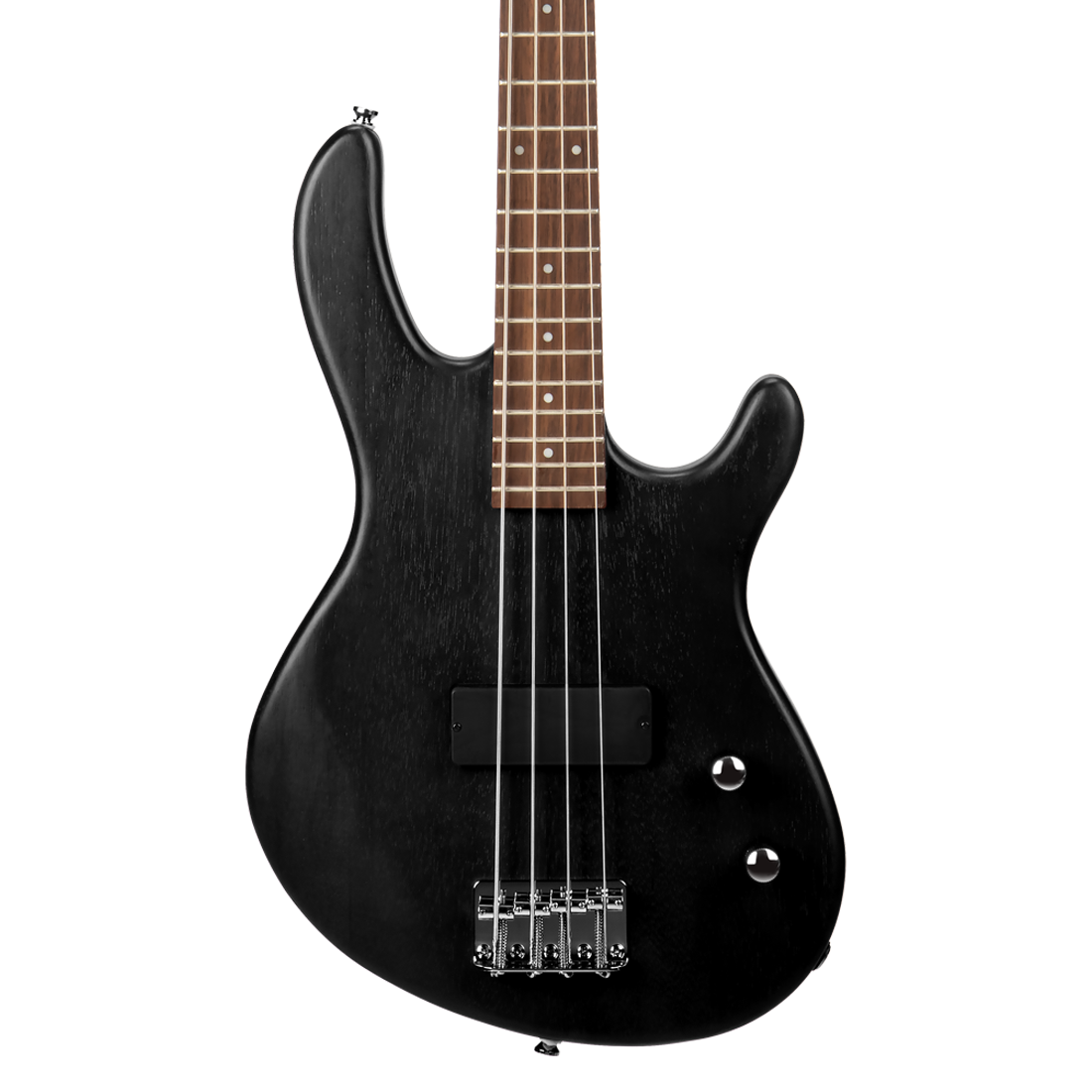 Cort Action Junior Open Pore Black 30-Inch Short Scale 4-String Bass