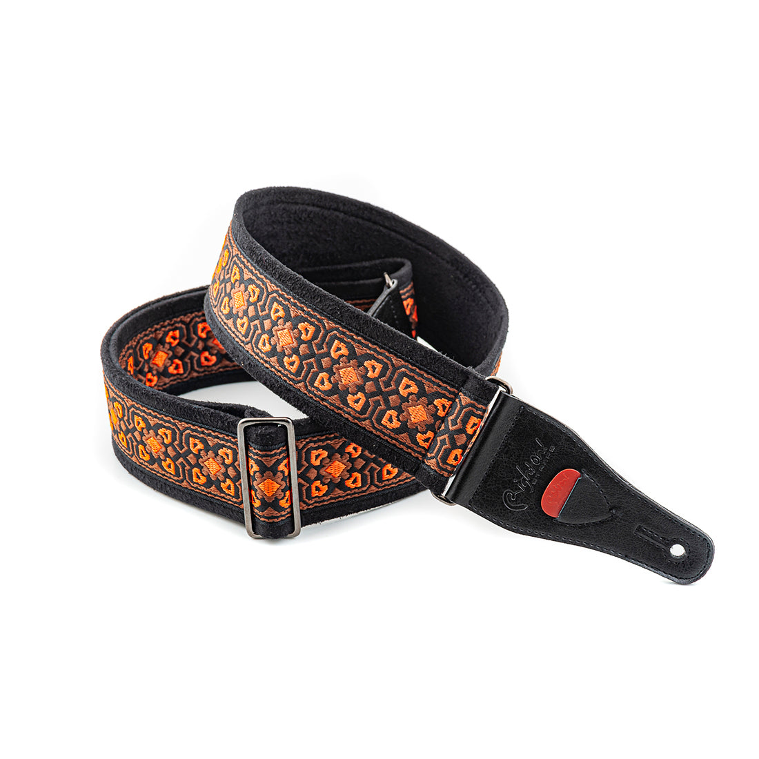 Right On Straps STANDARD PLUS Glastonbury Brown Guitar Strap