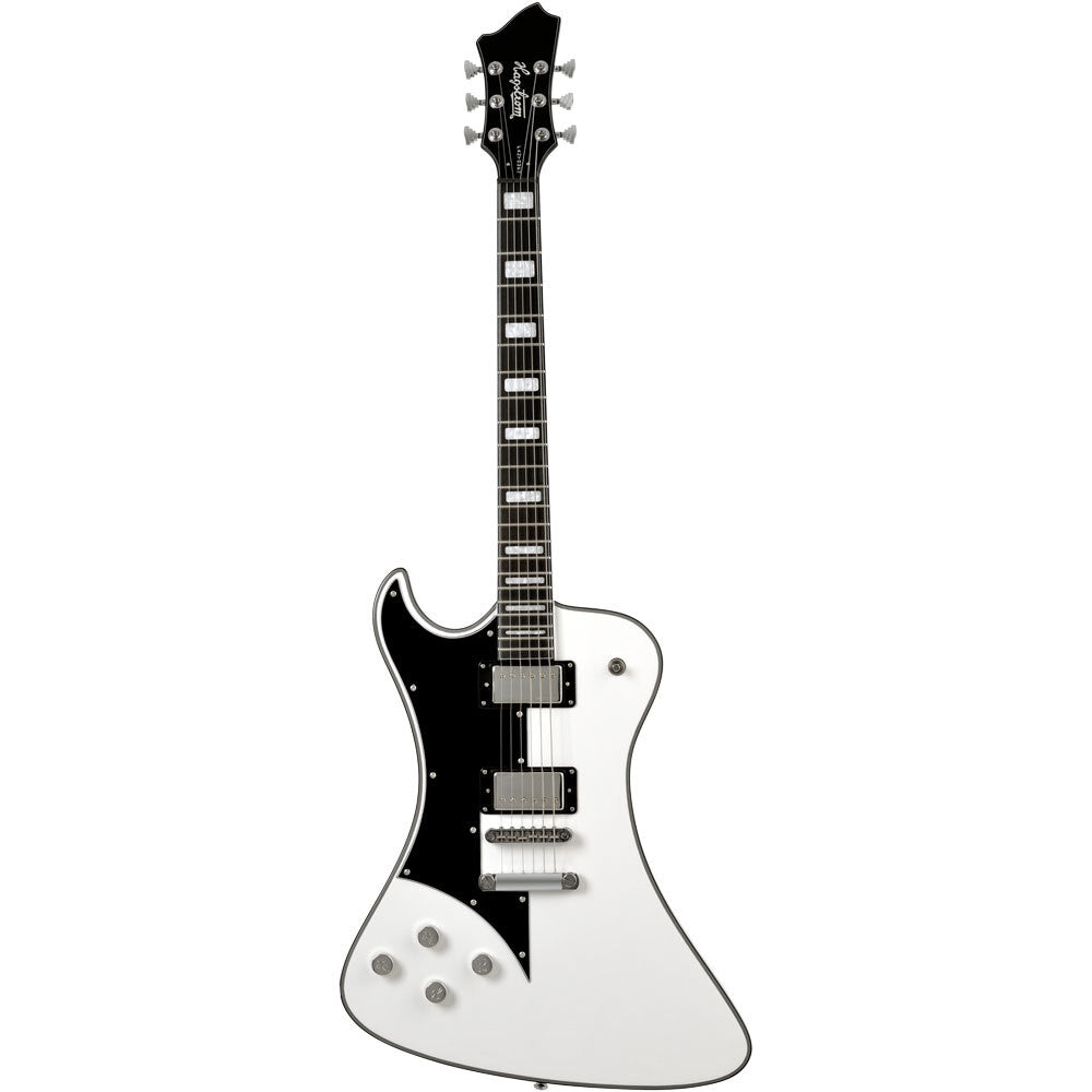 Hagstrom Left-Handed Fantomen Guitar in White Gloss