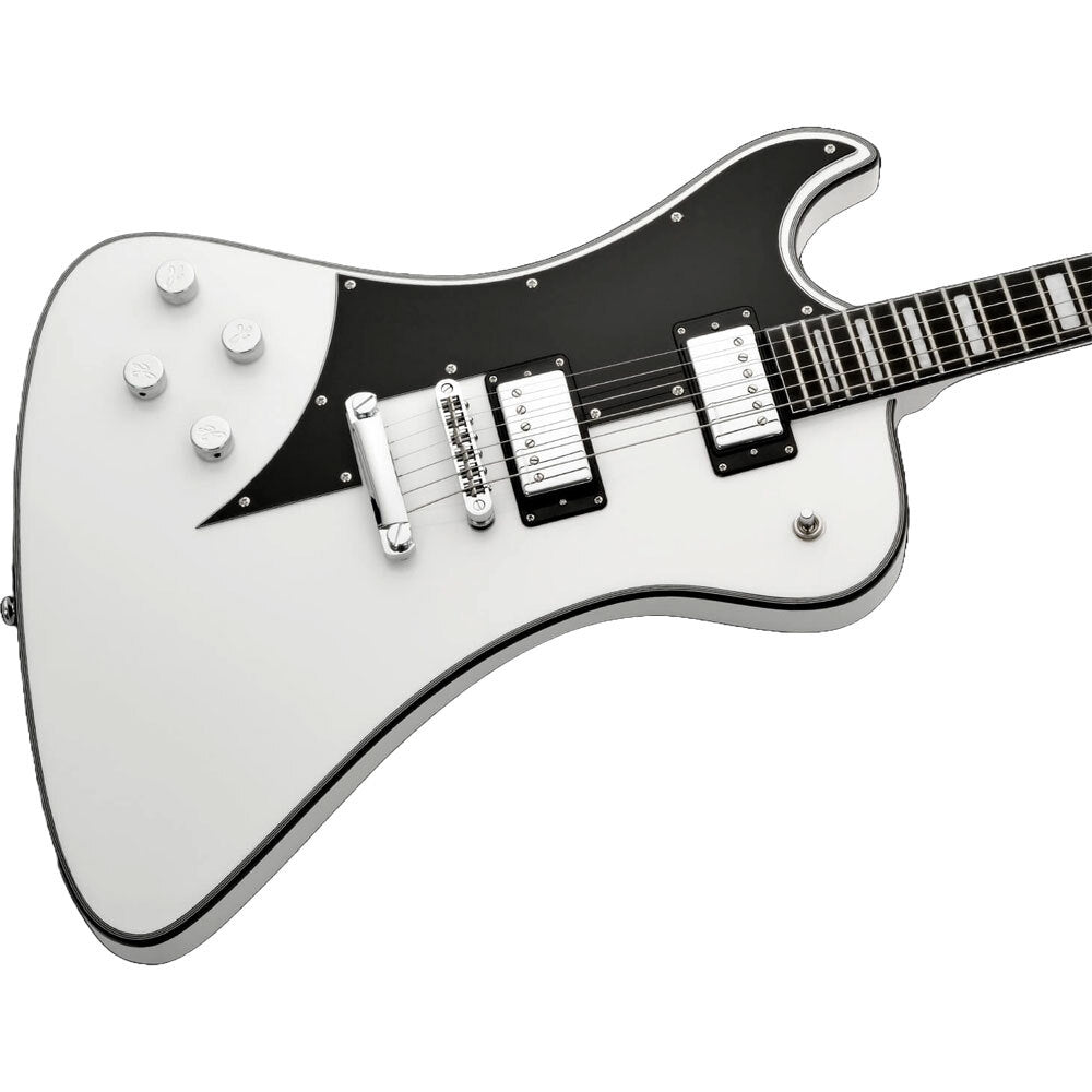 Hagstrom Left-Handed Fantomen Guitar in White Gloss