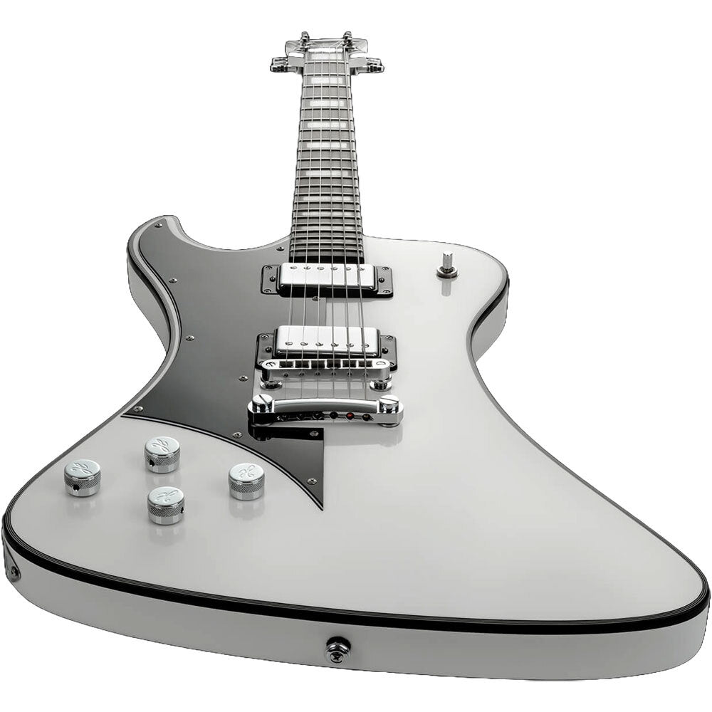 Hagstrom Left-Handed Fantomen Guitar in White Gloss