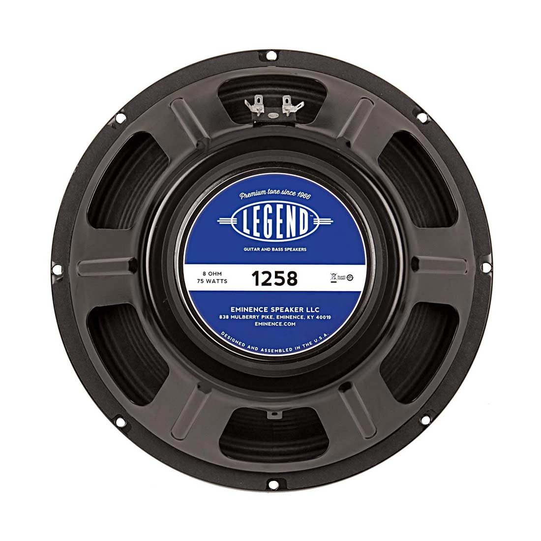 Eminence LEGEND1258 altoparlante da 12 pollici 75w 8 Ohm