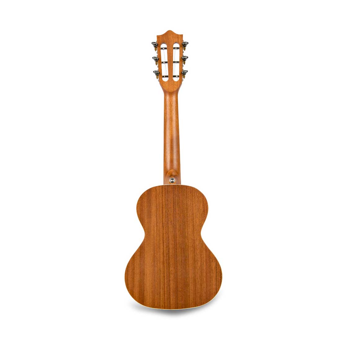 Ukulele tenore a 6 corde Lanikai Mahogany Series con finitura satinata naturale e custodia morbida standard Lanikai