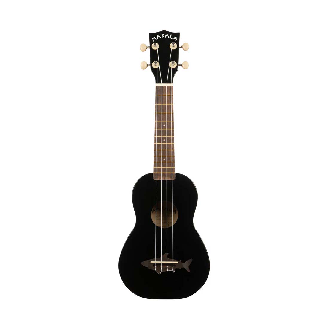 Makala Shark Bridge Ukulele soprano nero 