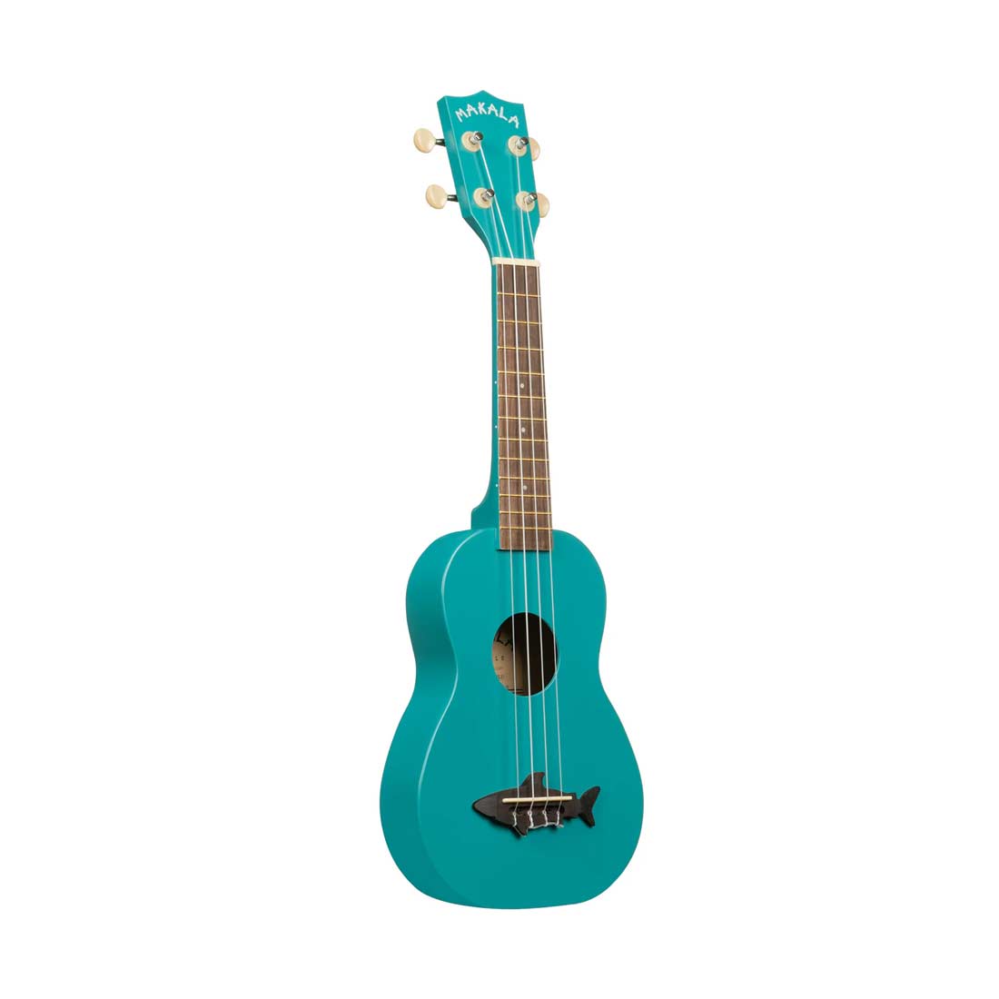 Makala Shark Bridge Ukulele soprano Mako Blue Sea 