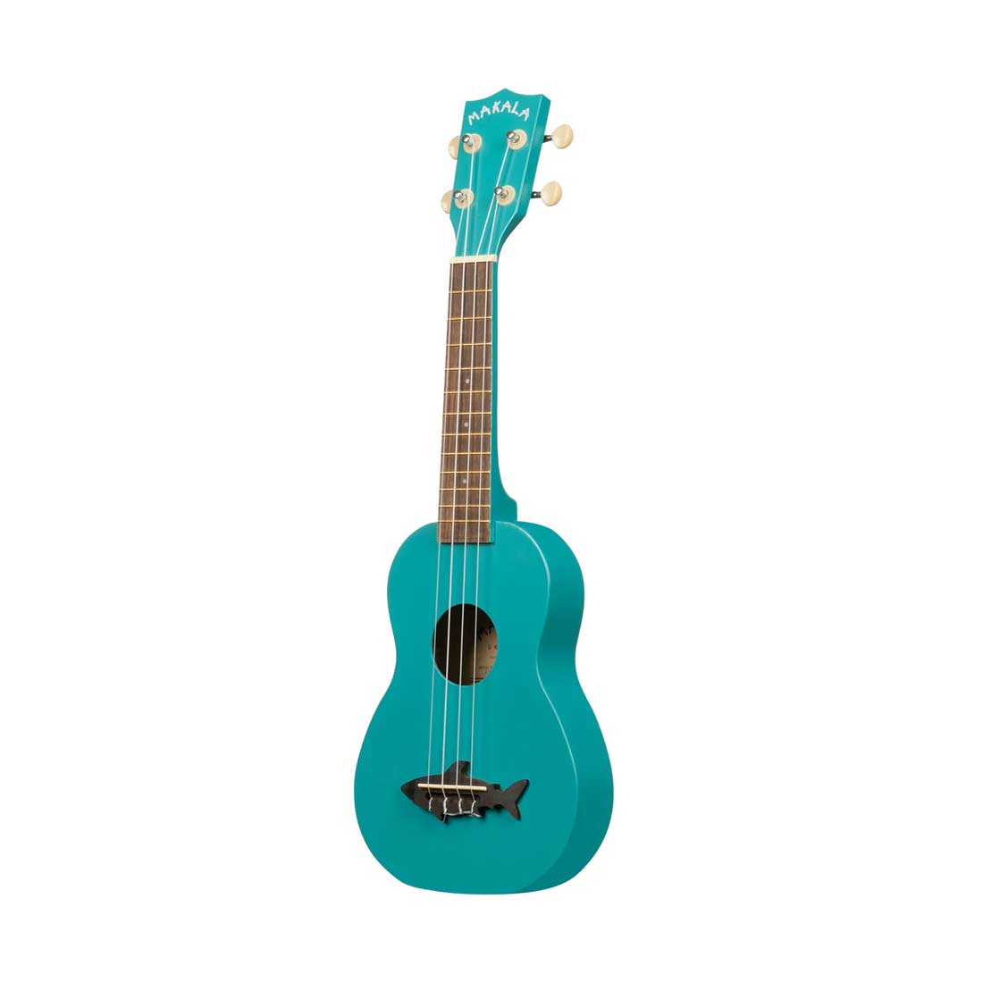 Makala Shark Bridge Ukulele soprano Mako Blue Sea 