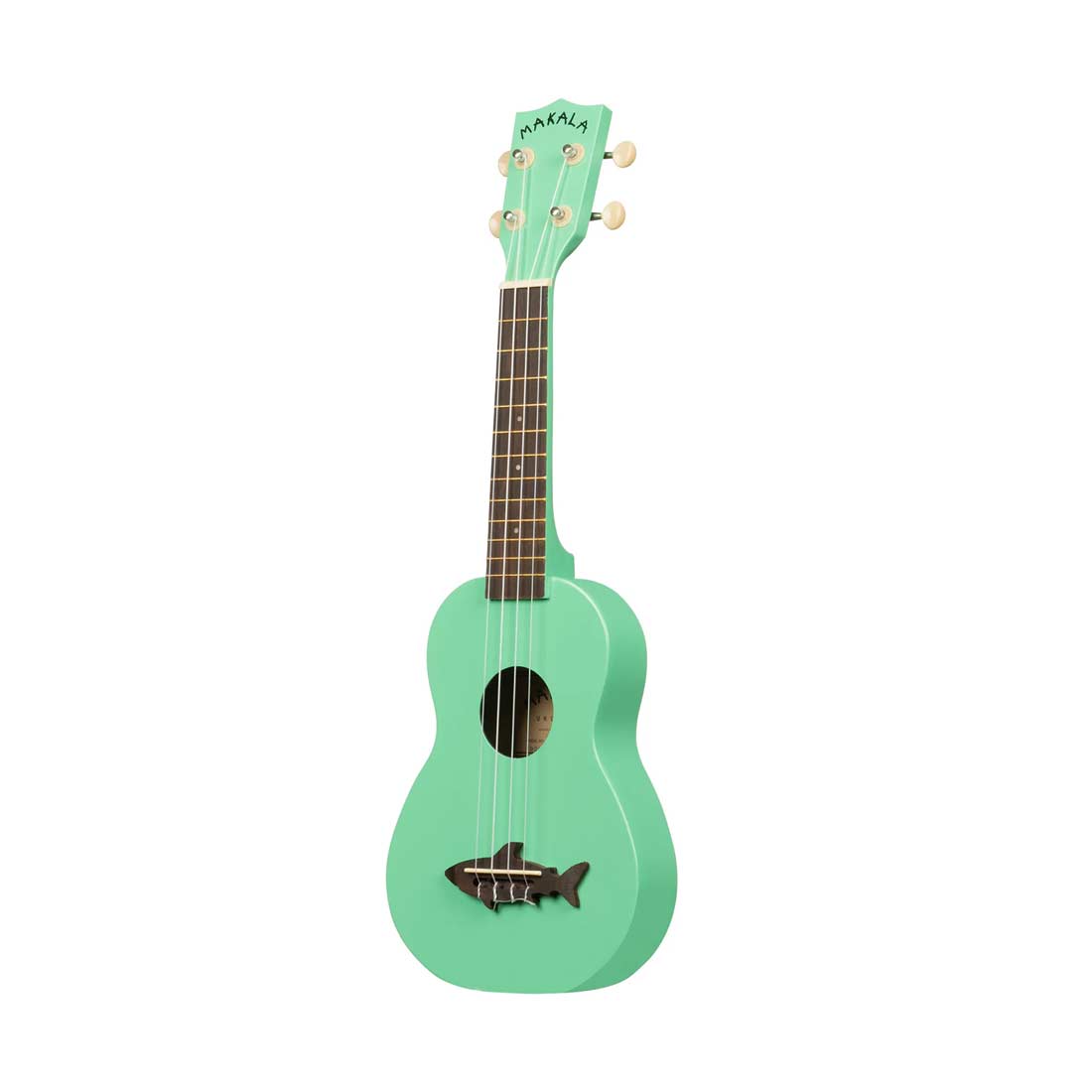 Ukulele soprano Makala Shark Bridge Surf Green 