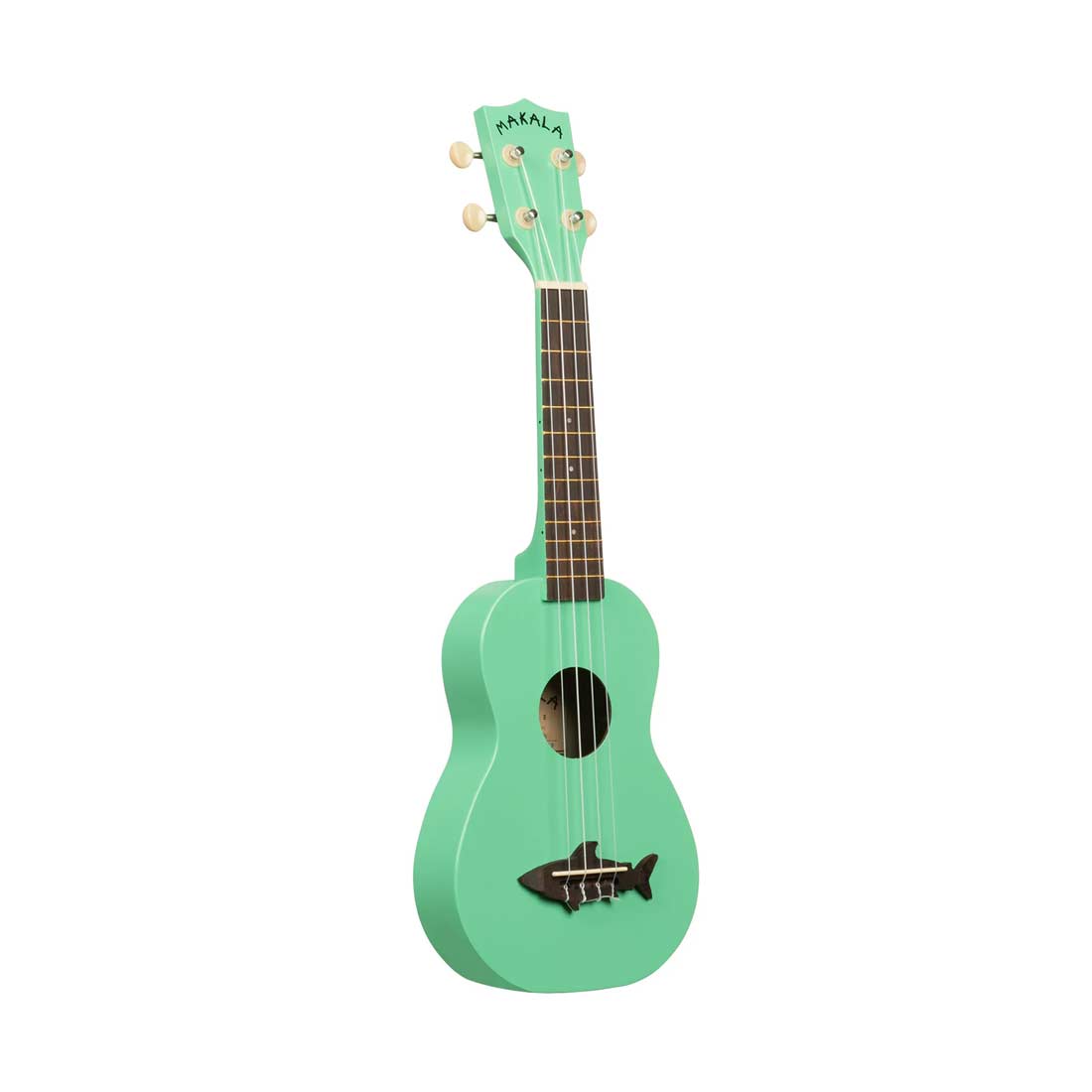 Ukulele soprano Makala Shark Bridge Surf Green 