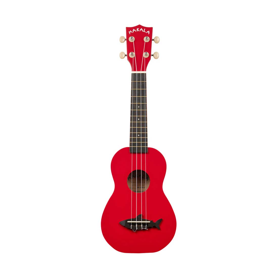 Makala MK-SS/RED Shark Bridge Ukulele soprano del Mar Rosso 