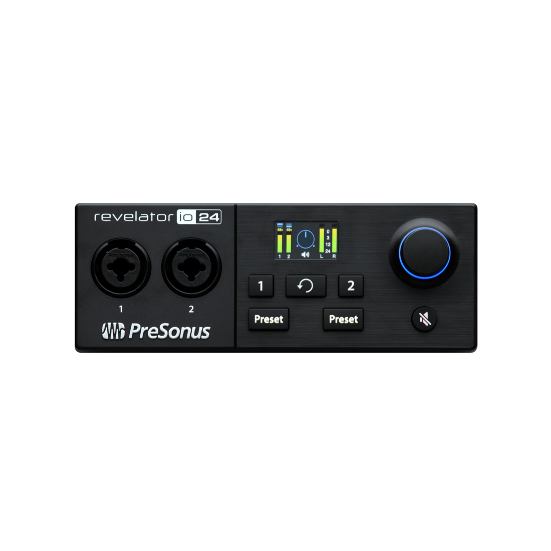 Interfaccia audio USB-C PreSonus Revelator io24 con Loopback