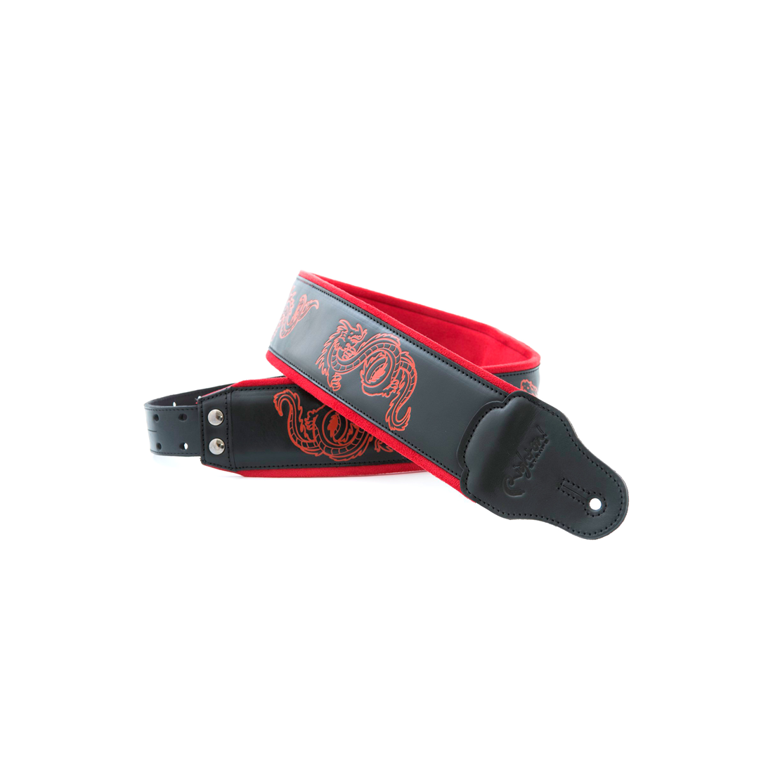 Right On Straps JAZZ Whole-Lotta Black Guitar Strap