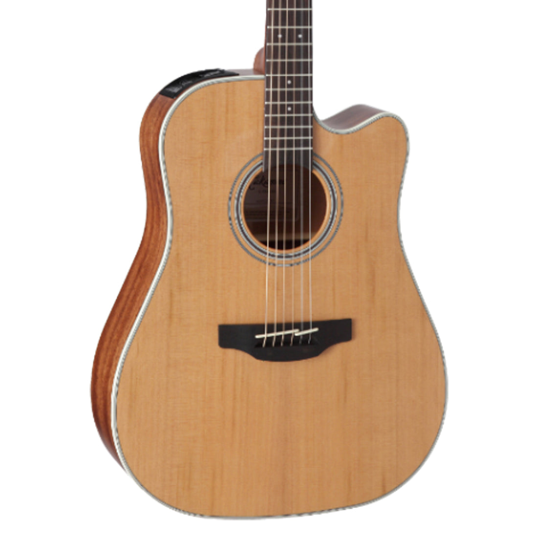 Takamine TED20CNS Natural Satin with Cutaway Acoustic-Electric Guitar