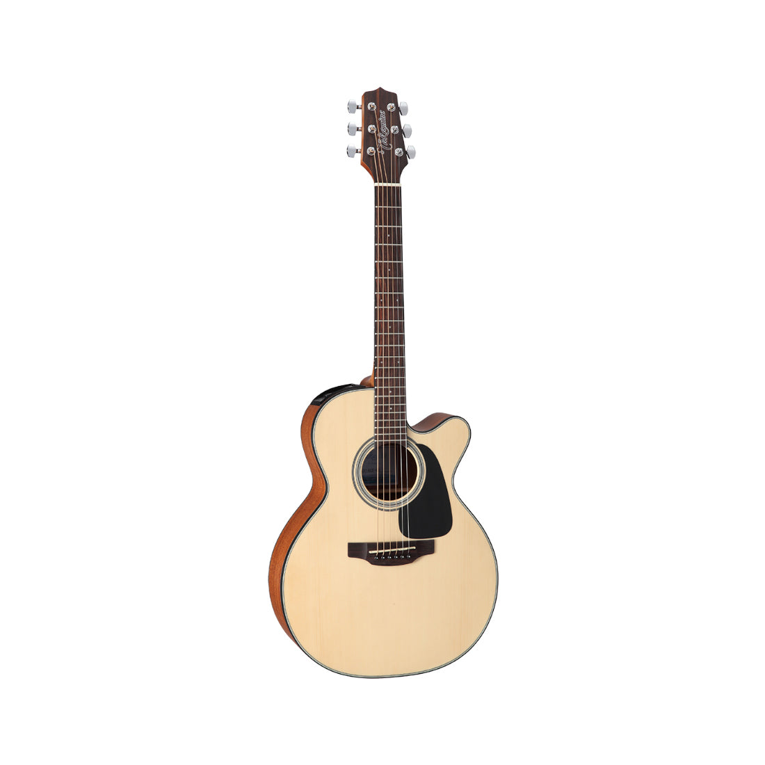 Takamine G Mini Series Acoustic Electric Guitar with Cutaway in Natural Satin Finish