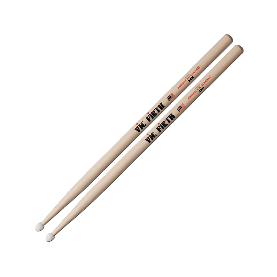 Vic Firth 2B Nylon Tip Drumsticks