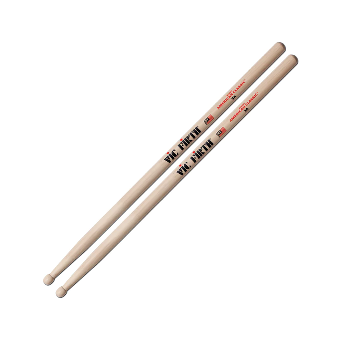 Vic Firth 3A Wood Tip Drumsticks