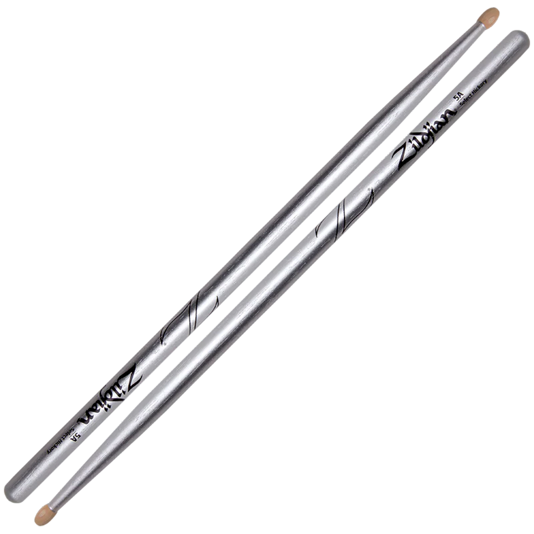 Zildjian Chroma Drumsticks  5A Silver