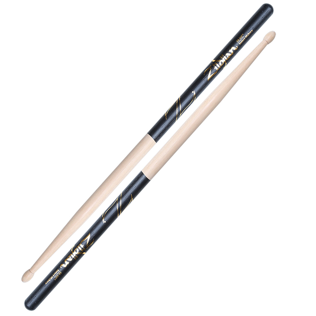 Zildjian   Hickory Drumsticks  5B Wood Tip DIP