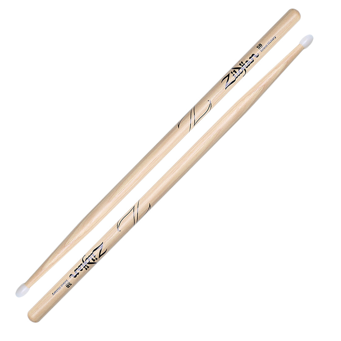 Zildjian   Hickory Drumsticks  5B Nylon