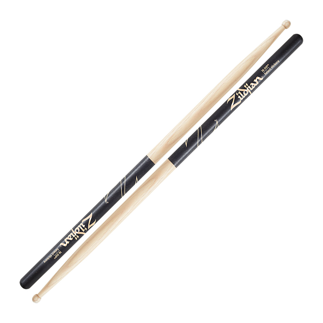 Zildjian   Hickory Drumsticks  7A Wood Tip DIP