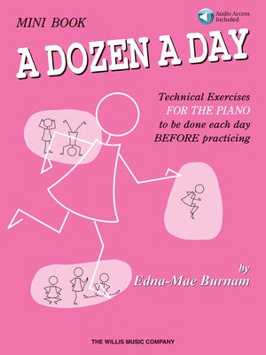 A Dozen a Day Mini Book - Book/Audio