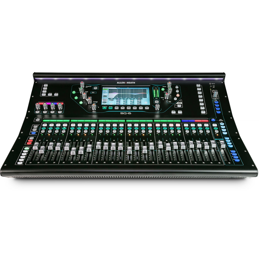 Allen and Heath SQ-6 48ch 96kHz digital mixer