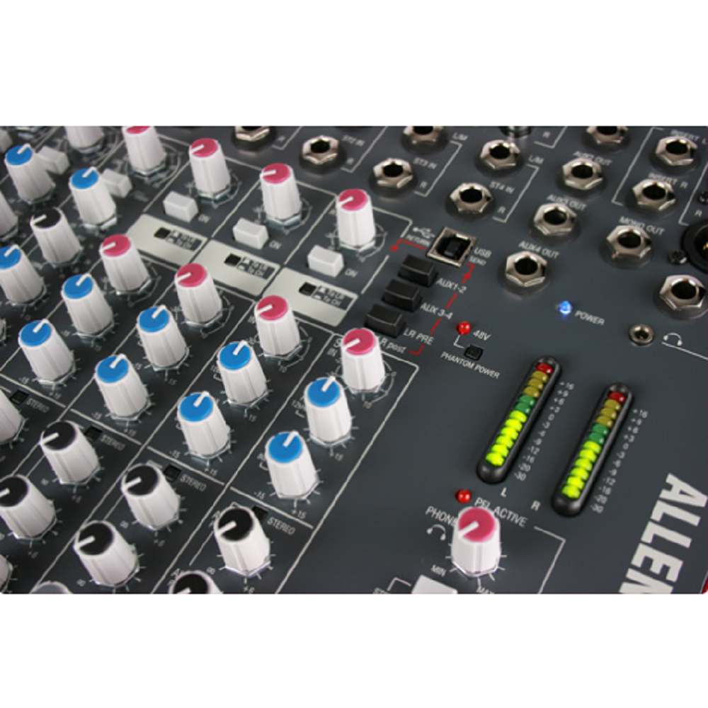 ZED-24 Allen & Heath Multipurpose Mixer for Live Sound and Recording