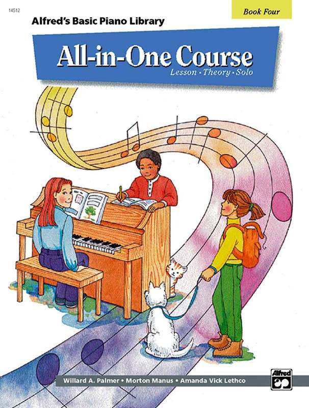 Alfred Adult All In One Course 4 Piano Book