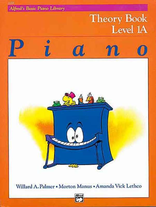 Alfreds Basic Piano Library Theory Book 1A with CD