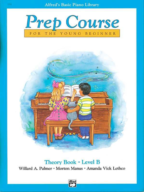 Alfreds Basic Piano Library Prep Course Theory Book Level B