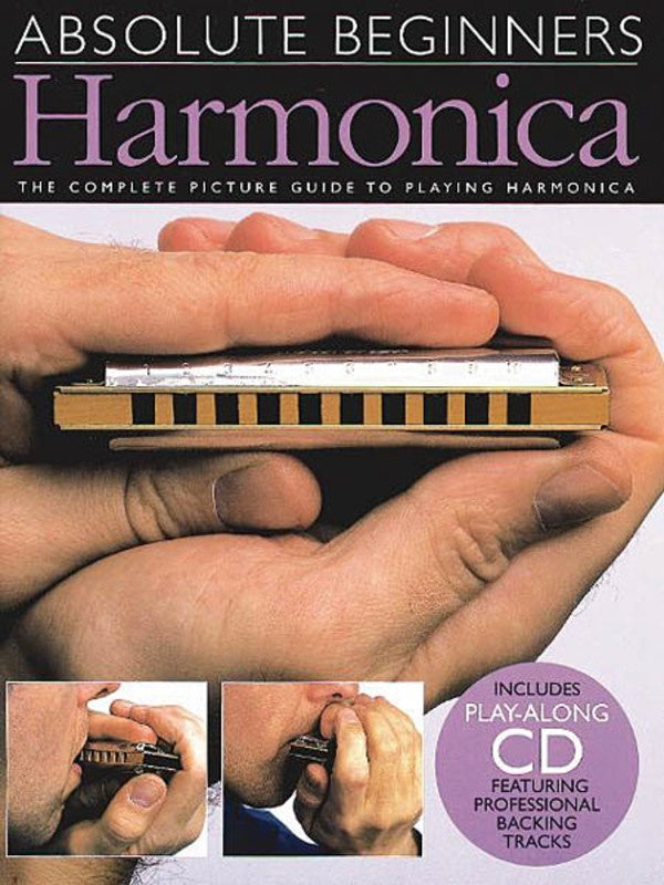 Absolute Beginners Harmonica Book