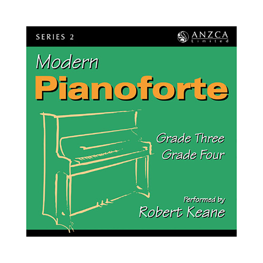 ANZCA Modern Piano Grade 3-4 CD