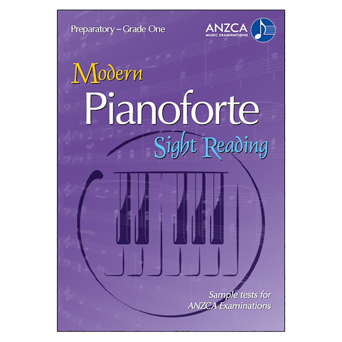 ANZCA Sight Reading Modern Piano Preparatory Grade 1 Book